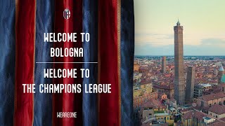 WELCOME TO BOLOGNA WELCOME TO THE CHAMPIONS LEAGUE ✨ [upl. by Nob]