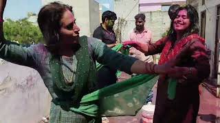 Holi 2024  ye toh kode maar and kapde faad holi ho gyi holi2024 holi holivlog vlog familyvlogs [upl. by Ahscrop]