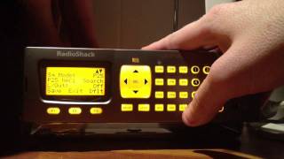 How to program a Radio Shack Pro197 Digital Trunking Scann [upl. by Matthus]