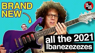 All the NEW IBANEZ guitars in 2021  Exclusive product guide from Dr Dan [upl. by Grochow]