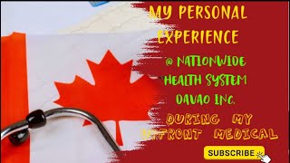 UPFRONT MEDICAL FOR MY CANADA🇨🇦 APPLICATION NHS DAVAO INC  NLPNP PATHWAYCANADAVLOG 21 canada [upl. by Elly]