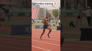 Hurdles training 🔥💯shorts athlete [upl. by Leiva]