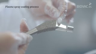 Biovac Plasma spray coating process [upl. by Relyuc]