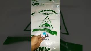 Plastik kemasan kompos ukuran 35x50 [upl. by Nevin116]