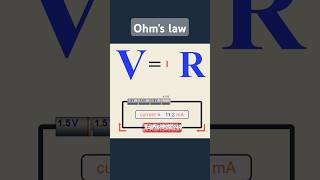 OHMS LAW  shorts ytshorts class12 ohmslaw physics [upl. by Aennyl]