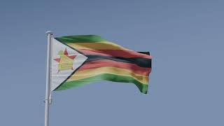 Zimbabwe Waving Flag  Rwakakomborerwa rudzi rwakaita Jehovha Mwari warwo PISAREMA 3312 [upl. by Inwat255]