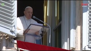 Anioł Pański z Ojcem Świętym Franciszkiem 13032022 [upl. by Nellaf966]