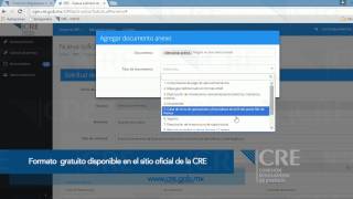 Tutorial 02 Envío de solicitud de permiso OPE de la CRE [upl. by Justino]