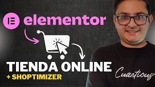 Crear Tienda con eCommerce Hosting by Elementor y Shoptimizer [upl. by Aruol]