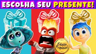 🎁🌈 ESCOLHA SEU PRESENTE DIVERTIDA MENTE 2 🥺🤬😊EDIÇÃO ESPECIAL Jogo das Escolhas dinoquiztopia quiz [upl. by Fiske]