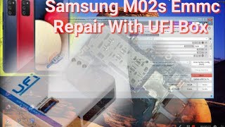 Samsung M02s Emmc Repair With UFI Box [upl. by Akinert722]