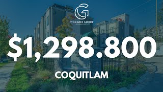 NEW LISTING 1298800 TOWNHOUSE  Coquitlam BC [upl. by Stets]