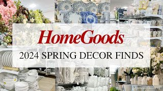 HOMEGOODS SHOP WITH ME  2024 SPRING DECOR  FAVORITE HOMEGOODS FINDS [upl. by Zedekiah437]