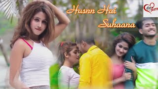 Husnn Hai Suhaana New  Coolie No1 VarunDhawan  Sara Ali Khan  Chandana Abhijeet  Love Journey [upl. by Devol813]