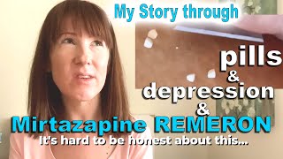 My Story through Mirtazapine REMERON Depression and Pill cutting [upl. by Llenor]