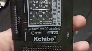 Kchibo KK928 DSP Radio 📻 [upl. by Adnic]