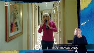 Maria De Filippi ecco il frigo col gelato di Maurizio Costanzo  Che tempo che fa 11112018 [upl. by Adroj]