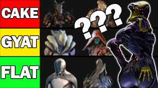 Warframe CAKE Tier List 2024 [upl. by Kelwunn693]