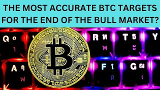 THE MOST ACCURATE BTC TARGETS FOR THE END OF THE BULL MARKET [upl. by Bodi]