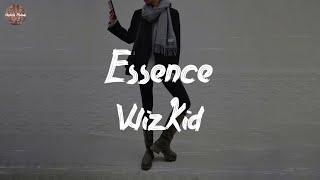 WizKid  Essence feat Justin Bieber amp Tems Lyric Video [upl. by Thorne]