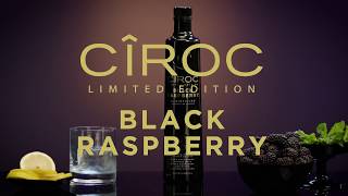 Ciroc Black Raspberry Recipe  Black Smash [upl. by Erland]