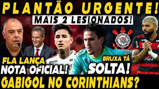 PLANTÃO URGENTE MAIS 2 LESIONADOS PEDRO FORA DA TEMPORADA FLA LANÇOU NOTA OFICIAL [upl. by Annovahs536]