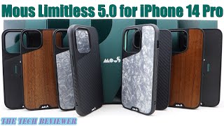 Mous Limitless 50 for iPhone 1414 Pro First look at some super tough casesnow even better [upl. by Doolittle33]