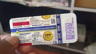 Monticope Tablet BenefitsSideEffects  Levocetirizine 5mg Montelukast 10mg  Mankind [upl. by Aniluap]