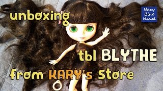 Unboxing tbl Blythe doll and accessories from Karys Store in Aliexpress [upl. by Wightman]