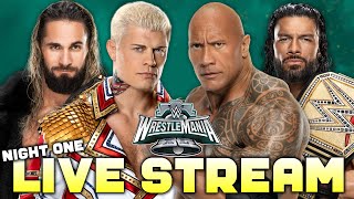 WWE WrestleMania 40 Night 1 LIVE STREAM Reactions [upl. by Eb]