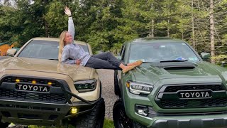 TRD OffRoad vs TRD Pro Which Tacoma is Right for You [upl. by Brander365]