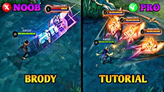 BRODY TUTORIAL 2024  MASTER BRODY IN JUST 16 MINUTES  BUILD COMBO AND MORE  MLBB [upl. by Rosdniw]