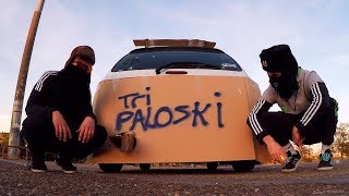 Tripaloski Videoclip  Tri Poloski Three Stripes car  Tunning Hard Bass [upl. by Pollock96]