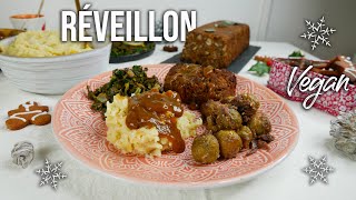 Mes RECETTES Vegan et gourmandes pour le RÉVEILLON de NOËL ✨  Menu de Noël Vegan [upl. by Mccourt570]