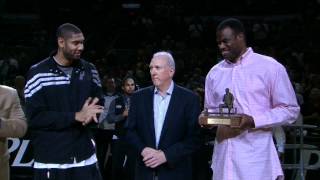 Popovich named NBA coach of the year [upl. by Yerrok233]