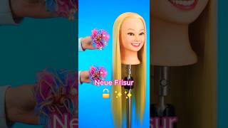 Neue Frisur 🔓🤩 neue frisur frisuren frisurentutorial haare haartutorial shorts [upl. by Kerwon929]