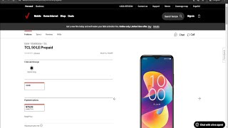 Looking for a Cheap Verizon Phone Check Out the TCL 50 LE Prepaid [upl. by Htiduy]