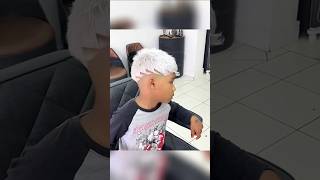 Hair color transformation  hair color tutorial  hair color  haircolor boyshaircolor buzzcut [upl. by Anawot603]