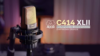 AKG C414 XLII Micrófono Multipatrón 🤩 el Mejor Micrófono del Mundo ‼ [upl. by Seldun]