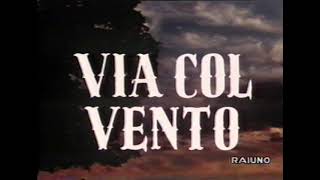 Via col Vento 1939  Titoli di testa e chiusura VHS rip rai1 anni 90 [upl. by Sclater264]