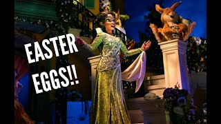 Tianas Bayou Adventure Easter Eggs Disney Ride Princess Tiana World Disneyland Song Frog Music 2024 [upl. by Jeaz184]