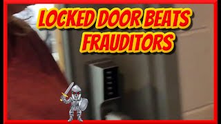 A Pair of Nimrod Frauditards Get Beat by a Locked Door [upl. by Irdua137]