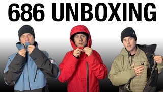 Live 686 Snowboard Jacket amp Pants Unboxing [upl. by Arannahs428]