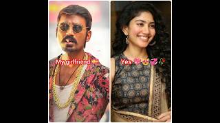 Rowdy baby 💞 propose Dhanush 🤩girlfriend 😻trending shorts [upl. by Paterson]