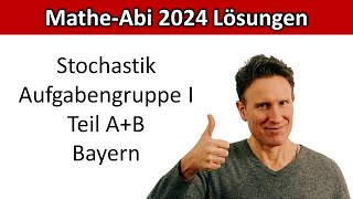 Mathe Abi 2024 Stochastik I Lösungen [upl. by Aroda]