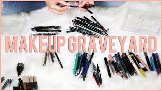 EYELINER COLLECTION  Makeup Graveyard [upl. by Outlaw]