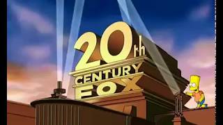 The Simpsons Bart and the 20th Century Fox Logo [upl. by Alilahk]