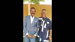 Two Legends That beautiful moment King Sunny Ade paid a visit to General Kollington Ayinla fuji [upl. by Donaghue]