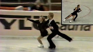 Compulsory Dances 🇬🇧⛸ 1984 European Figure Skating Ice Dance Torvill amp Dean Barber amp Slater [upl. by Eetsirhc212]