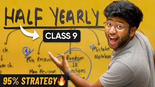 Class 9th Half Yearly Powerful Strategy to Score 95  Shobhit Nirwan 🔥 [upl. by Gwen]